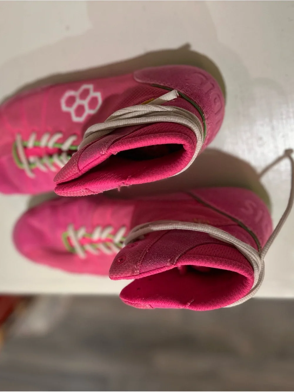 RUDIS Hot Pink High-Top Men’s wrestling shoes - size 13